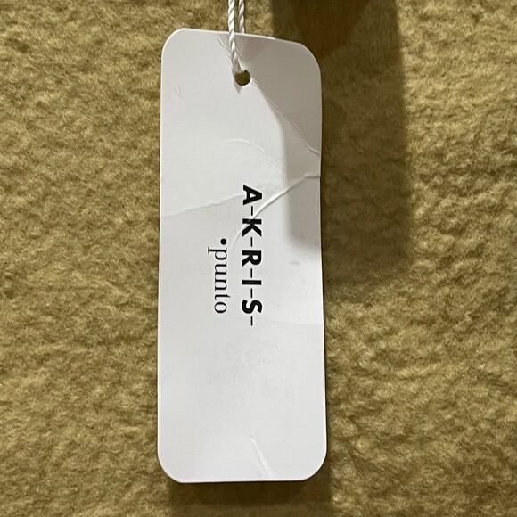 NWT Akris Punto Ruffled Linen Blend Open Front Cardigan Size 4 - Picture 5 of 8